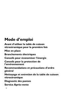 Mode d’emploi Bauknecht ETPV 6950 IN Table de cuisson