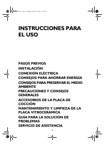 Manual de uso Bauknecht ETPV 7640/IN Placa