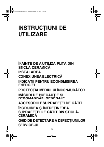 Manual Bauknecht ETVS 5660/IN Plită