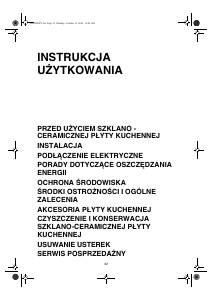 Instrukcja Bauknecht ETVV 5760/IN Płyta do zabudowy