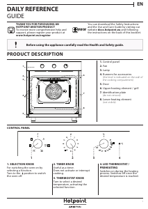 Handleiding Hotpoint 2AF 530 H IX HA Oven