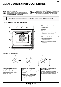 Mode d’emploi Hotpoint 2AF 530 H IX HA Four