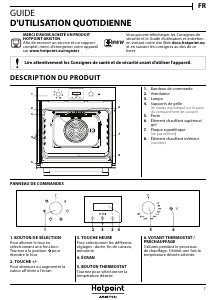 Mode d’emploi Hotpoint FA 55Y4 IX Four