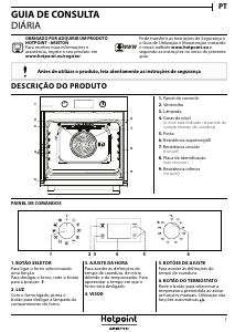 Manual Hotpoint FA2 844 H IX HA Forno