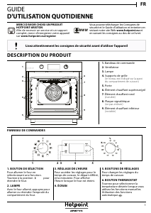 Mode d’emploi Hotpoint FA4 844 H IX HA Four