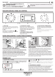 Manual de uso Hotpoint FA4S 841 J IX HA Horno
