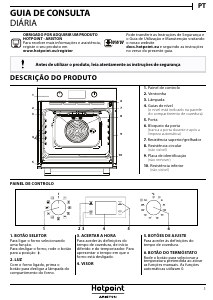 Manual Hotpoint FA5 841 P IX HA Forno