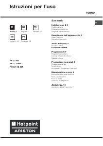 Mode d’emploi Hotpoint FHS 21 IX/HA Four