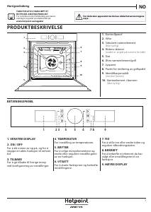 Bruksanvisning Hotpoint FI4 854 P IX HA Ovn