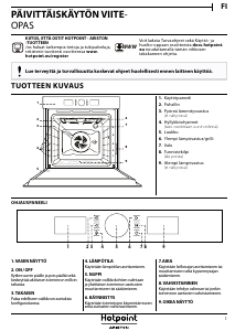 Käyttöohje Hotpoint FI5 851 C IX HA Uuni