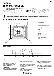 Bruksanvisning Hotpoint FI5 851 C IX HA Ugn