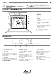 Brugsanvisning Hotpoint FI5 854 P IX HA Ovn