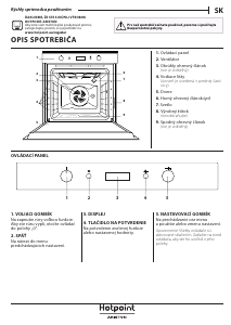 Návod Hotpoint FI6 861 SP IX HA Rúra