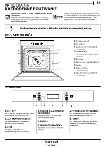 Návod Hotpoint FI6 871 SC IX HA Rúra