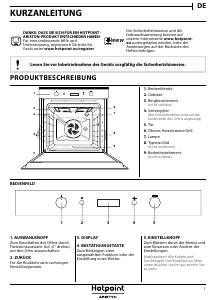 Bedienungsanleitung Hotpoint FI7 861 SH IX HA Backofen