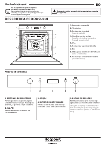 Manual Hotpoint FI7 861 SP IX HA Cuptor