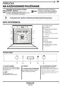 Návod Hotpoint FI7 864 SH IX HA Rúra