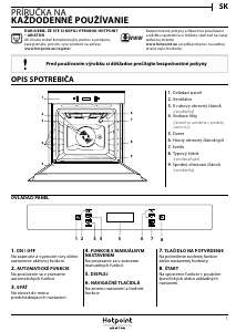 Návod Hotpoint FI7 871 SH IX HA Rúra