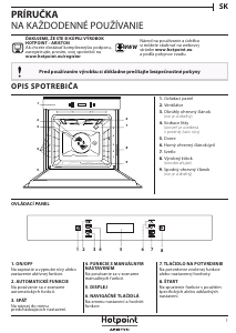 Návod Hotpoint FI7 871 SP IX HA Rúra