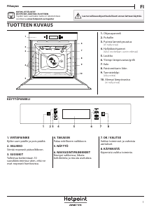 Käyttöohje Hotpoint FI9 891 SP IX HA Uuni