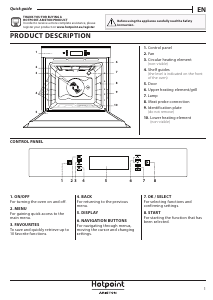 Manual Hotpoint FI9 891 SP IX HA Oven