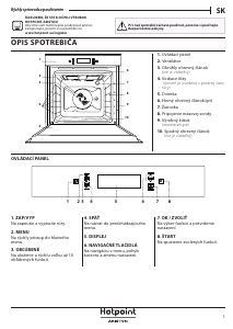 Návod Hotpoint FI9 891 SP IX HA Rúra