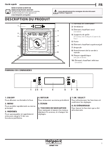 Mode d’emploi Hotpoint FI9 891 SP IX HA Four