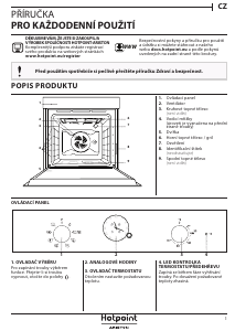 Manuál Hotpoint FIT 801 H AN HA Trouba