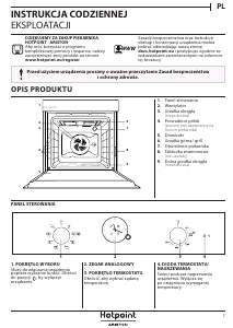 Instrukcja Hotpoint FIT 804 H AN HA Piekarnik