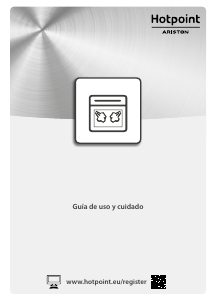Manual de uso Hotpoint MS 767 IX HA Horno