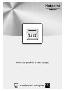 Manuál Hotpoint MS 767 IX HA Trouba