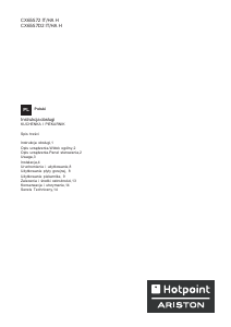 Instrukcja Hotpoint CX65S72 (A) IT/HA H Kuchnia
