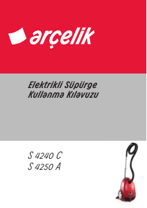 Kullanım kılavuzu Arçelik S 4240 C Elektrikli süpürge
