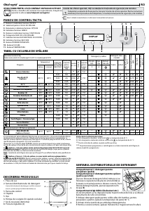 Manual Hotpoint AQD972F 697 EU N Mașină de spalat cu uscator