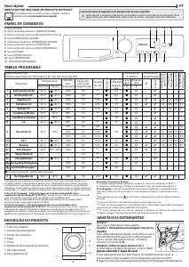 Manual Hotpoint RDG 964348 WD V SPT Máquina de lavar e secar roupa