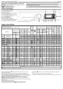 Instrukcja Hotpoint NLCD 10448 WD AW EU N Pralka
