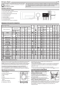 Εγχειρίδιο Hotpoint NM11 825 WS A EU Πλυντήριο