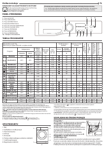 Instrukcja Hotpoint NS722U WK EU N Pralka