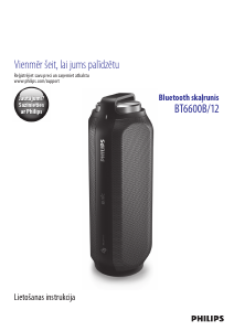 Rokasgrāmata Philips BT6600B Skaļrunis