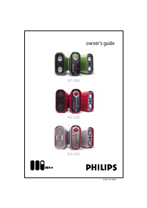 Manual Philips MZ-1000 Altifalante