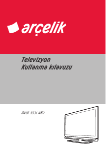 Kullanım kılavuzu Arçelik A49L 5531 4B2 LED televizyon