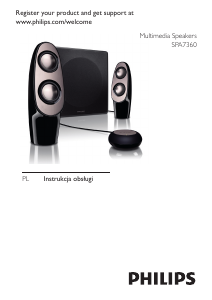 Instrukcja Philips SPA7360 Głośnik