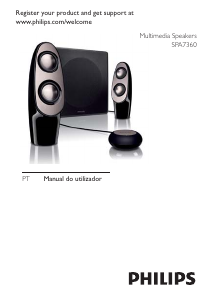 Manual Philips SPA7360 Altifalante