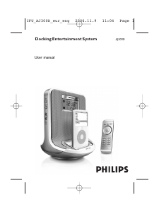 Manual Philips AJ300D Speaker Dock