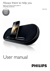 Manual Philips DS7530 Speaker Dock