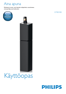 Käyttöohje Philips DTB3185 Kaiutintelakka