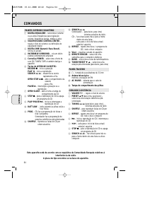 Bruksanvisning Philips AZ1575 Stereoanläggning