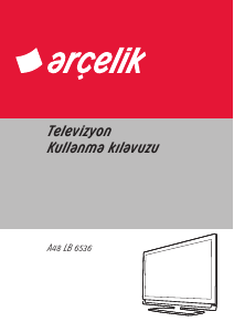 Kullanım kılavuzu Arçelik A48 LB 6536 LED televizyon
