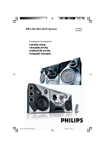 Használati útmutató Philips FWM372 Sztereóberendezés