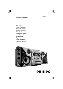 Bruksanvisning Philips FWM570 Stereoanläggning